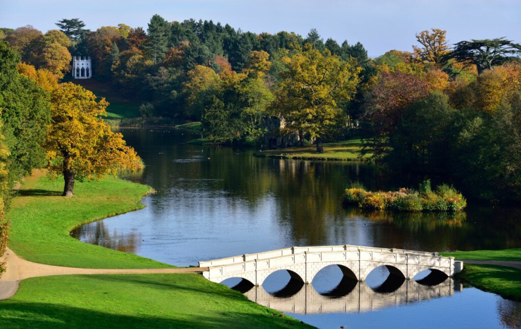 Villages near Weybridge, Painshill park in Cobham, Surrey